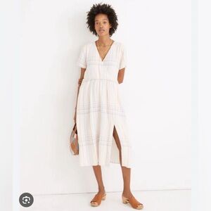Madewell. New w tags. 1x. Linen. Lightweight. Lined. So pretty. Never been worn.